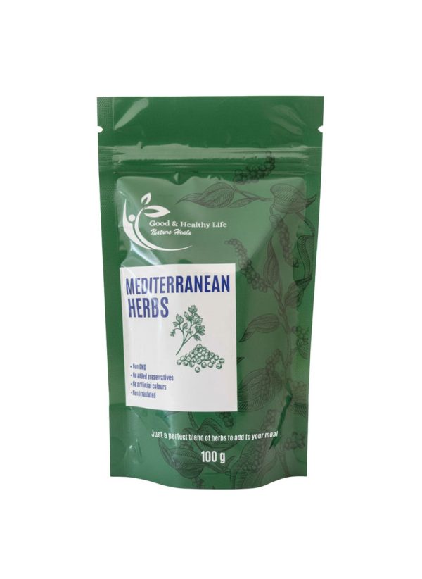 A wholesome blend inspired by Mediterranean cooking.